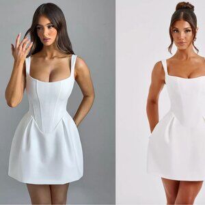 Babyboo Fashion - Janiyah Mini Dress Ivory